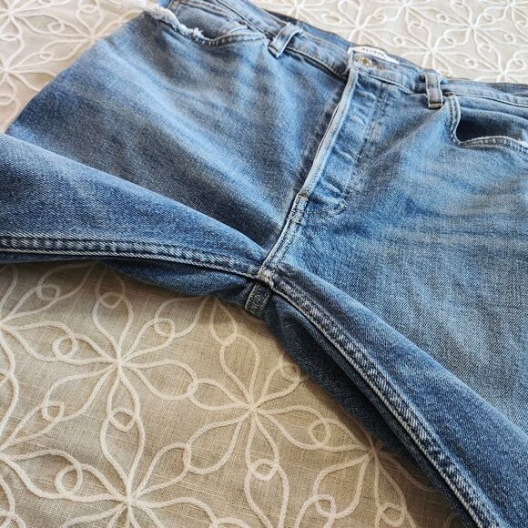 RE/DONE 90"s High Rise Ankle Crop Jeans Size 30 - Picture 8 of 16